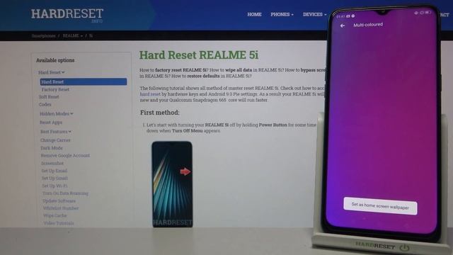 Realme 5i | Обзор живых обоев на Realme 5i - Какие обои есть на Realme 5i смотреть онлайн