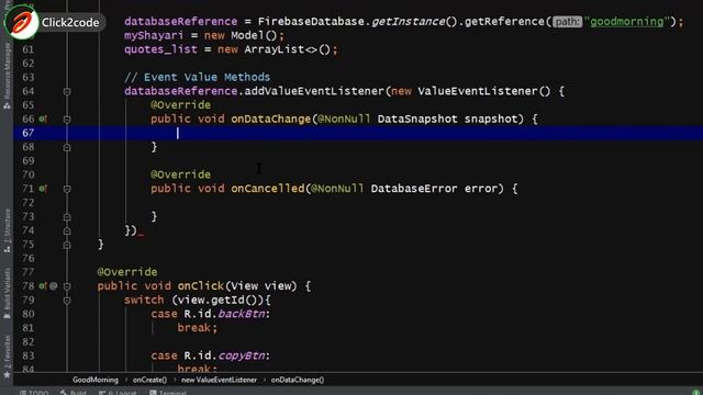How to retrieve Firebase data in android app | Retrieve real time database from Firebase |Quotes Ap смотреть онлайн