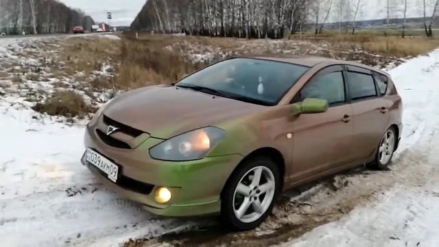 Тойота калдина по снегу смотреть онлайн