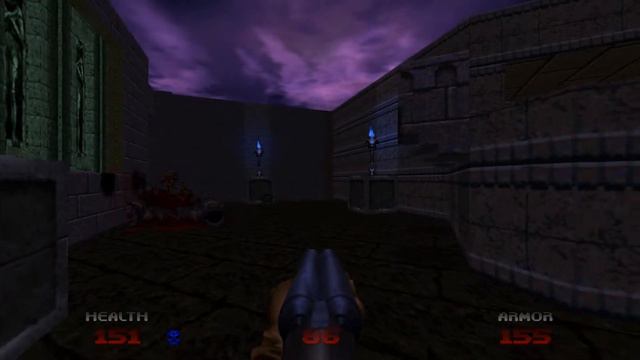 DOOM 64: Retribution💣Map14: Eye of the Storm смотреть онлайн