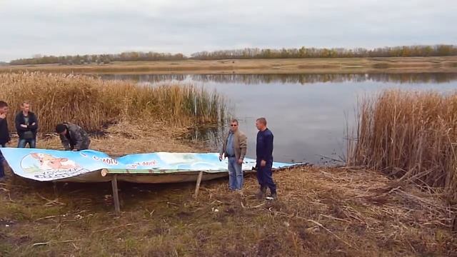 зарыбление пруда "СТЕПНОЙ" часть 1 смотреть онлайн