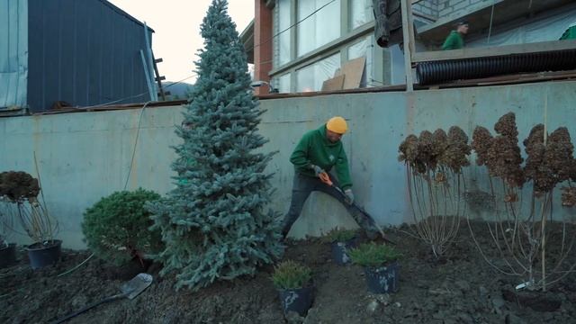 Шале в Красной поляне. Начали Благоустройство. смотреть онлайн