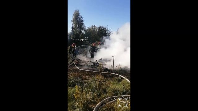 25 09 2023 Гродненский район, горела баня смотреть онлайн