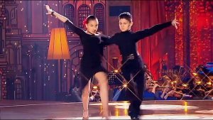 Шариф Мирханов и Анна Долгополова - бальный танец, пасодобль «Espana cani» // Синяя птица 2016