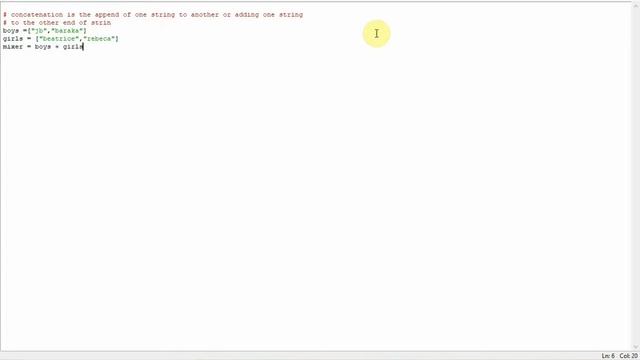 How to concatenate in python : Python Tutorial смотреть онлайн