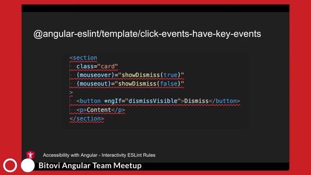 Angular Team Meetup June 2022 - Creating and Using ESLint Rules смотреть онлайн