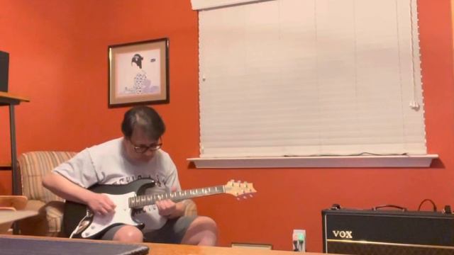 Mayer inspired play. Sliver Sky Vox AC 30 and Vox mini in stereo. смотреть онлайн