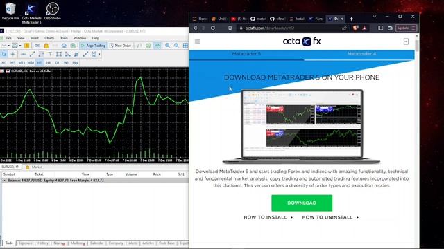 Setting up Jupyter notebook and Metatrader5 for Algorithmic Trading with python смотреть онлайн
