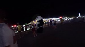 Кабардинка Аттракционы Фонтан ВЕЧЕР