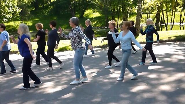 Танцевальная зумба- Dancing Line 65+ г.Витебск смотреть онлайн
