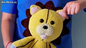 Амигуруми: схема Плюшевый лев Кон. Игрушки вязаные крючком.
