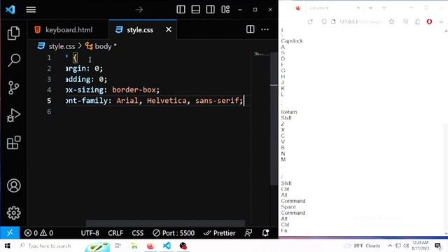Crafting a Virtual Keyboard Using Only HTML and CSS | Web Development Tutorial смотреть онлайн