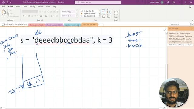 Remove All Adjacent Duplicates in String II | Leetcode 1209 | Stack | String смотреть онлайн