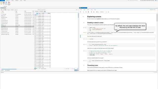 Run a notebook in ArcGIS Pro смотреть онлайн