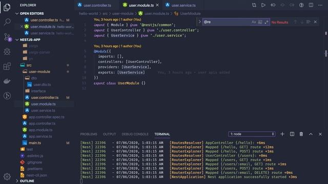 Nest JS Service and Modules #08 смотреть онлайн