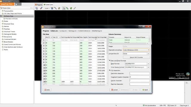 Importing Drillhole Data смотреть онлайн