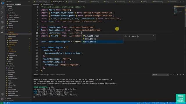 Todo App with React Native(Android) & Redux смотреть онлайн