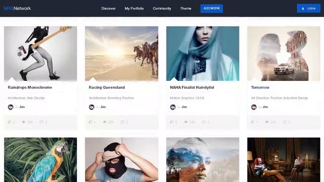 NRGNetwork - Responsive Social Network WordPress Theme смотреть онлайн