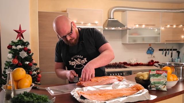 Соленая красная рыба: новогоднее меню [Мужская кулинария] смотреть онлайн