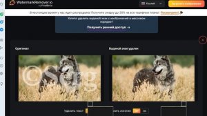 Как удалить водяной знак с фото с помощью нейросети