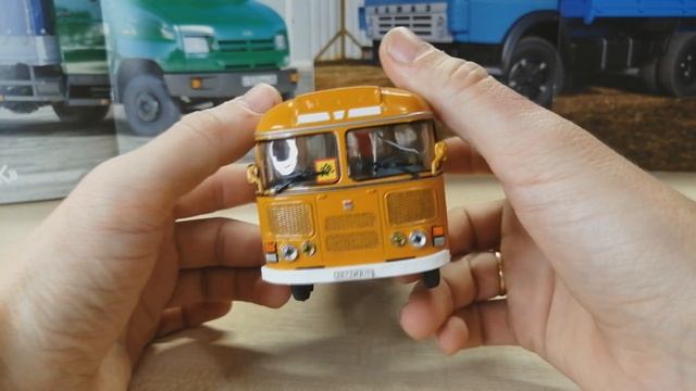 Обзор модели Паз-672, масштаб 1:43. смотреть онлайн