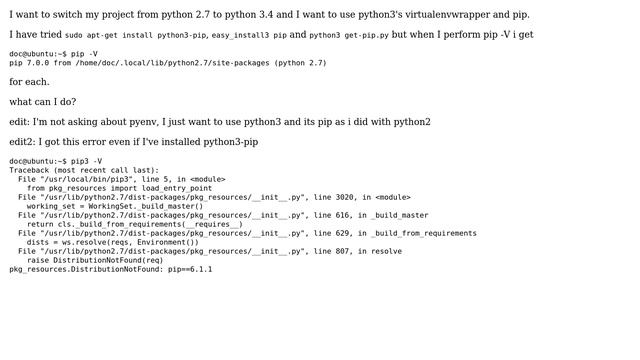 How to use python 3's pip? смотреть онлайн