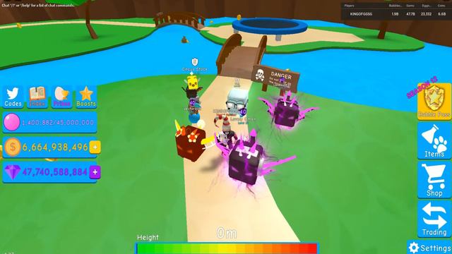 Roblox.Купил 2200 робуксов!!!И купил геймпассы в Bubble Gum Simulator!!! смотреть онлайн