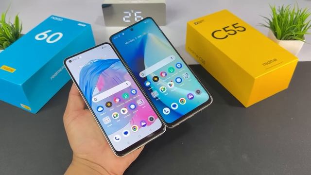 Realme Narzo 60 5G ? Realme C55 || Unboxing & Comparison || Camera || Full Details in Hidni смотреть онлайн