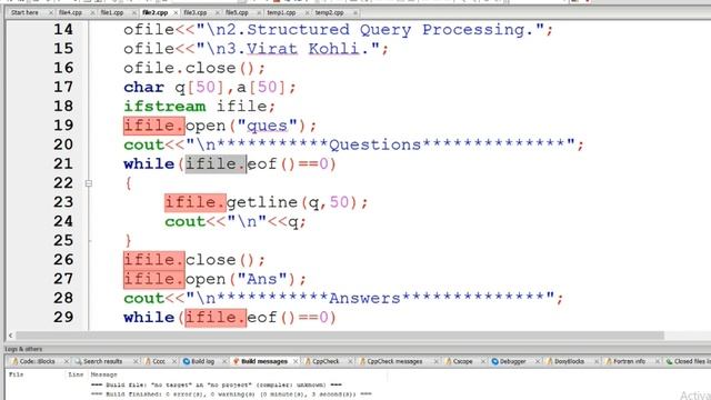 C++ Programming #48: Program to write and read the multiple files using File Handling смотреть онлайн