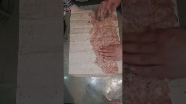 Ленивый пирог с мясом из лаваша смотреть онлайн