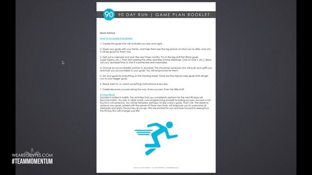 90 Day Run Game Plan Booklet | Breakdown by Calvin Becerra смотреть онлайн