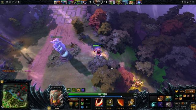 Miracle Juggernaut - 8988 MMR Top 1 EU Leaderboards Dota 2 смотреть онлайн