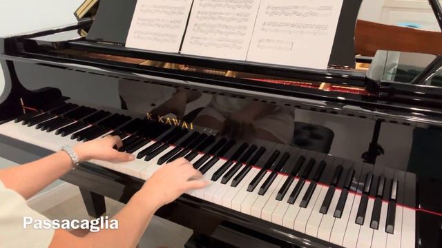 Passacaglia by George Frederic Handel arr. Johan Halvorsen (piano). Пассакалия Гендель/Хальворсен смотреть онлайн