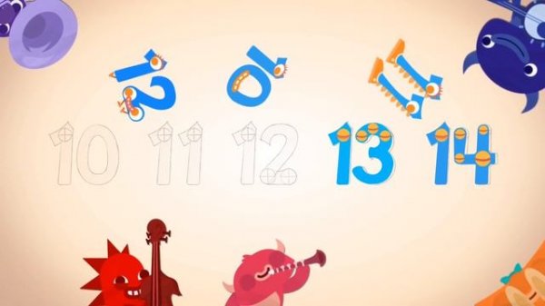 Endless Numbers 1-25