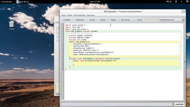 Crear Oyentes en Java (ActionListener) смотреть онлайн