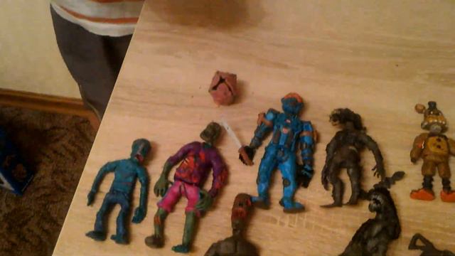 Пять ночей с Фредди фигурки из пластилина смотреть онлайн