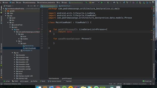 Architecture Component + Kotlin + MVVM + Koin (Part 2 - The ViewModel) смотреть онлайн