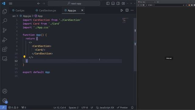 React - Nested Components Tutorial (Childen props) смотреть онлайн