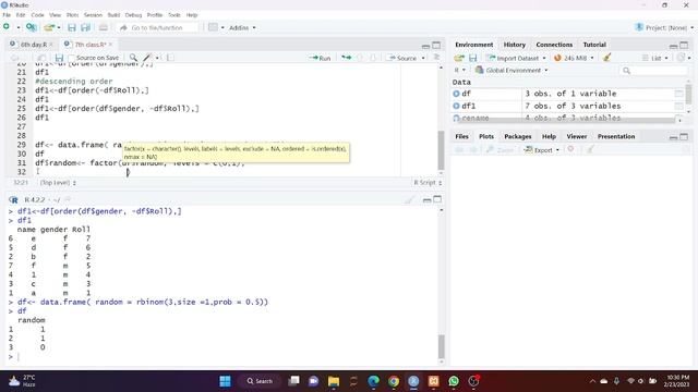 Class 07: DataFrame work(Aggregating, reshaping,melting,casting,editing)[23-02-2023] смотреть онлайн