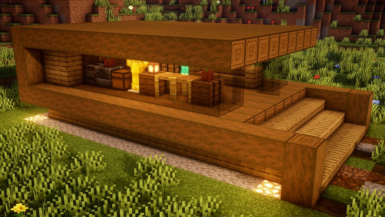 КАК СДЕЛАТЬ ДОМ В МАЙНКРАФТЕ! смотреть онлайн