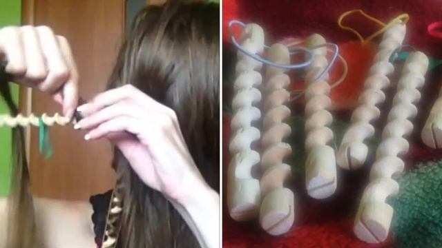 Укладка пошагово | мелкие локоны | кудри при помощи бигуди смотреть онлайн