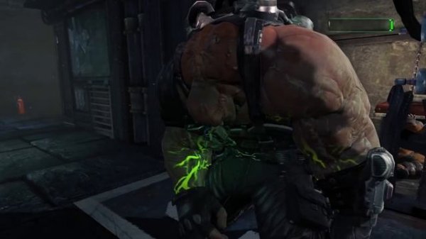 BATMAN Vs MONSTER BANE Fight Scene Cinematic - Batman Arkham Origins