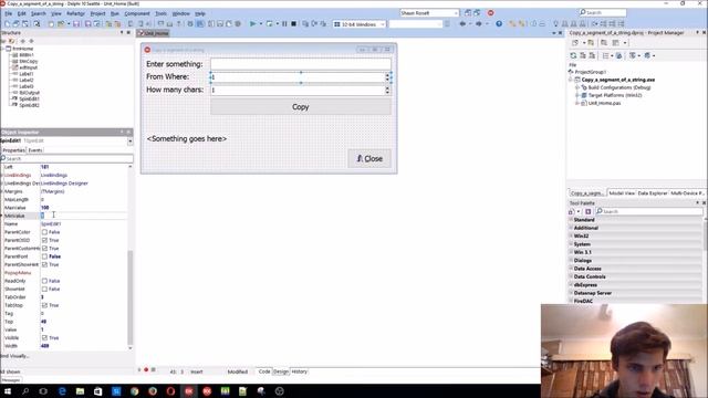 Delphi Programming Series: 13 - Copy a segment of a string смотреть онлайн