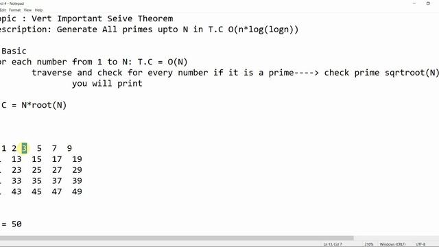 Sieve of Eratosthenes with Python смотреть онлайн