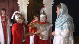 Пасхальная сценка "Мария Магдалыня и Тиберий". 2024 г.