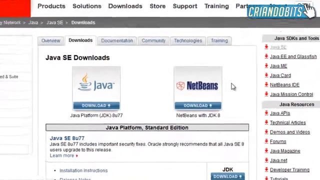 NetBeans 8.1 - Instalação e configuração смотреть онлайн