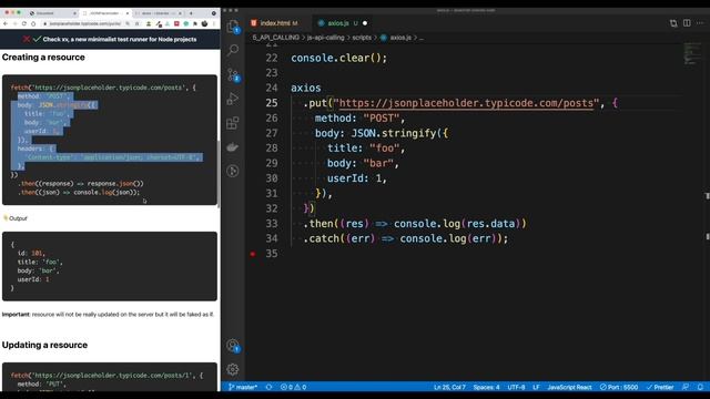 javascript bangla tutorial 85 : calling api from javascript | axios api смотреть онлайн