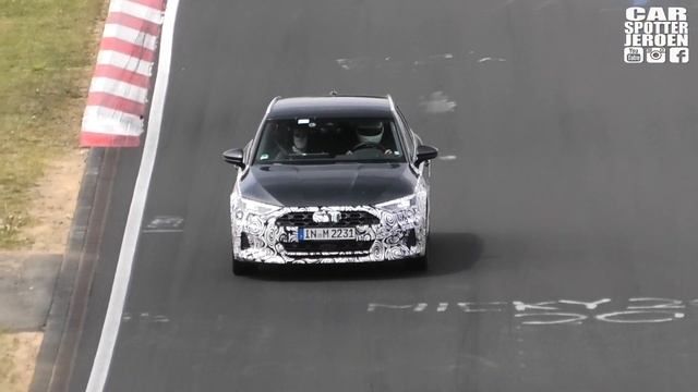 Audi A3 Allroad / A3 Allstreet Spied On The Nurburgring смотреть онлайн