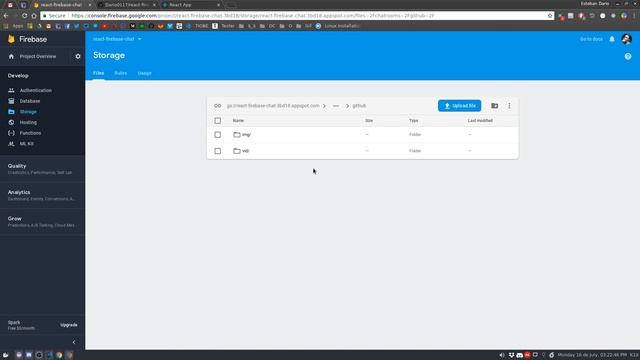 React Firebase Chat (tag v2.0.0) смотреть онлайн