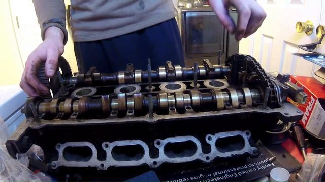 Replacing Timing Chain Tensioner and Timing Cams 1 8T смотреть онлайн